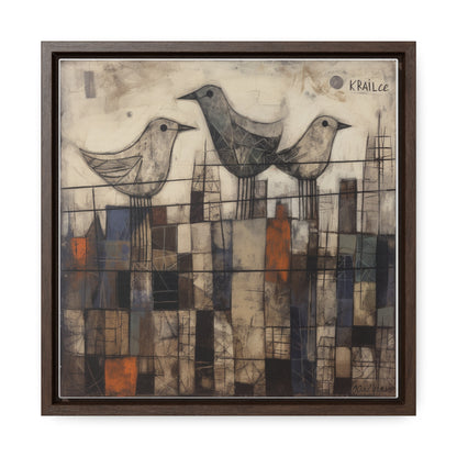 Bird 24, Gallery Canvas Wraps, Square Frame