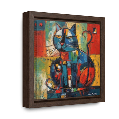 Cat 78, Gallery Canvas Wraps, Square Frame