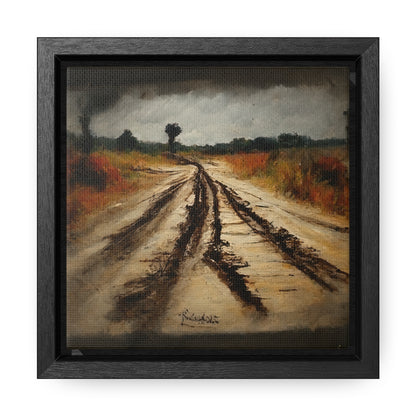 To the Rainy Land 9, Valentinii, Gallery Canvas Wraps, Square Frame