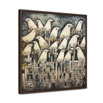 Bird 37, Gallery Canvas Wraps, Square Frame