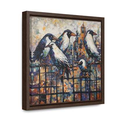 Bird 22, Gallery Canvas Wraps, Square Frame