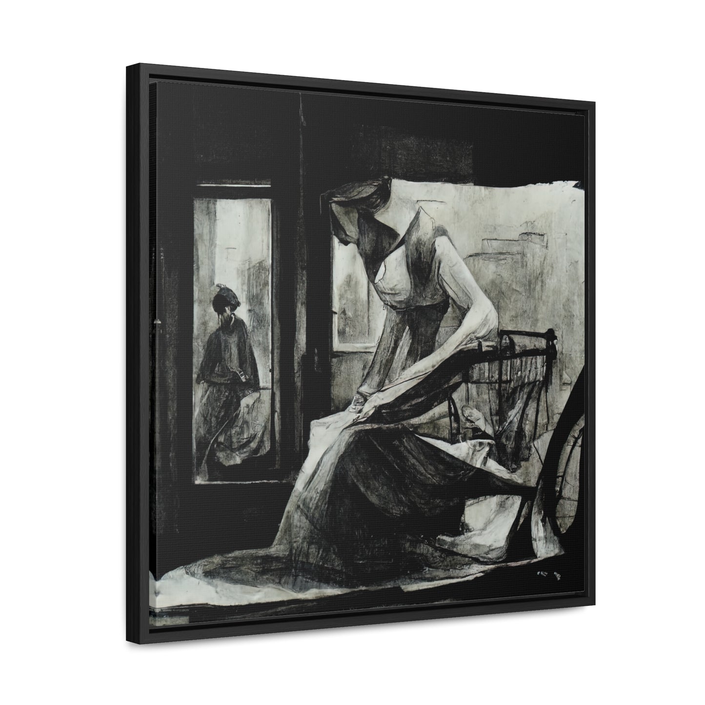 Domestic Memories 45, Valentinii, Gallery Canvas Wraps, Square Frame