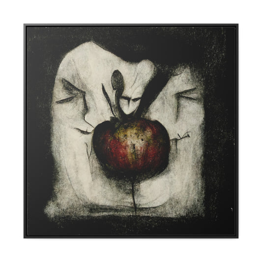 Apple 4, Valentinii, Gallery Canvas Wraps, Square Frame
