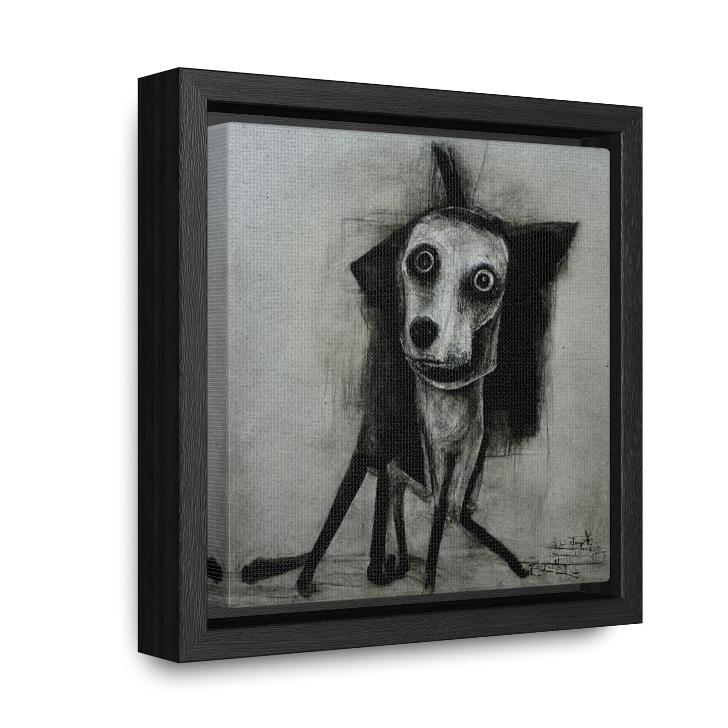 Dogs and Puppies 14, Valentinii, Gallery Canvas Wraps, Square Frame