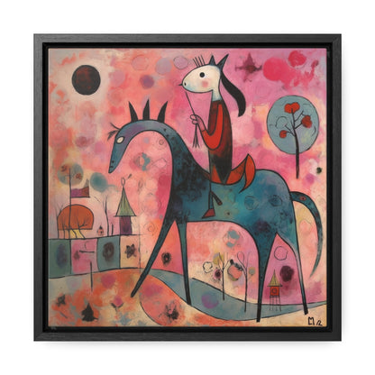 The Dreams of the Child 16, Gallery Canvas Wraps, Square Frame