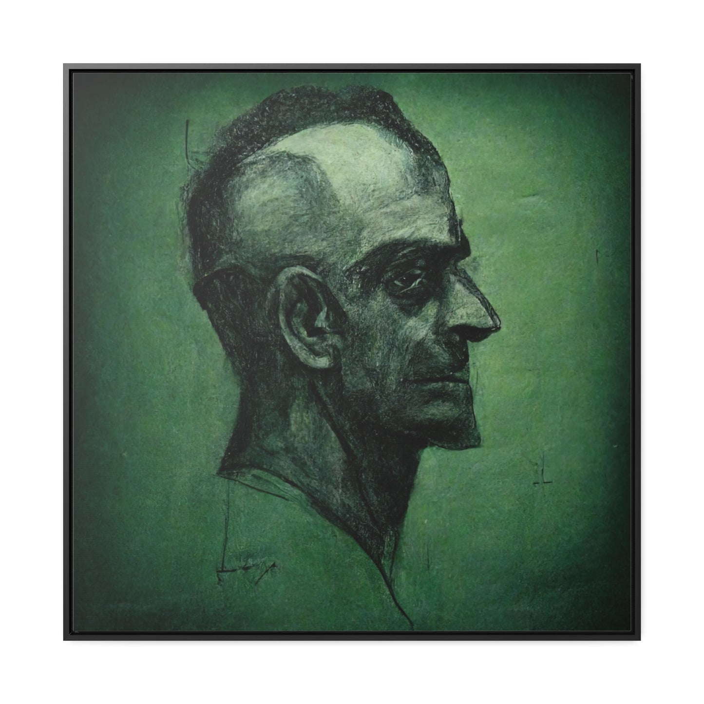 Heads 15, Valentinii, Gallery Canvas Wraps, Square Frame