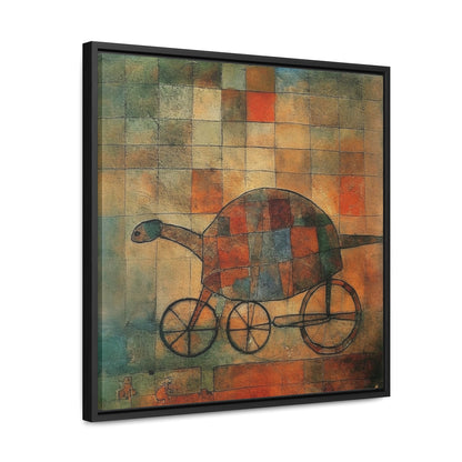 Turtle 4, Gallery Canvas Wraps, Square Frame