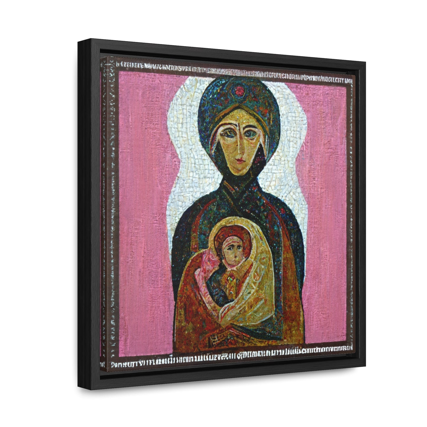 Mary and the Child 21, Valentinii, Gallery Canvas Wraps, Square Frame