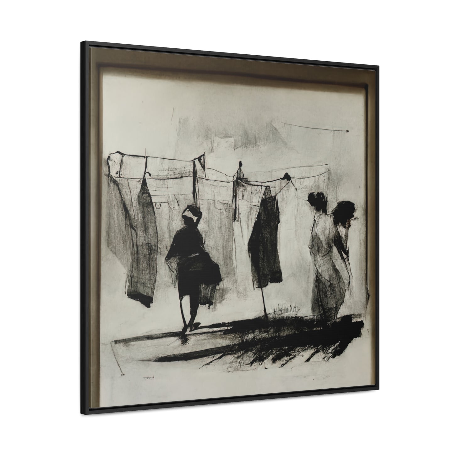 Domestic Memories 8, Valentinii, Gallery Canvas Wraps, Square Frame