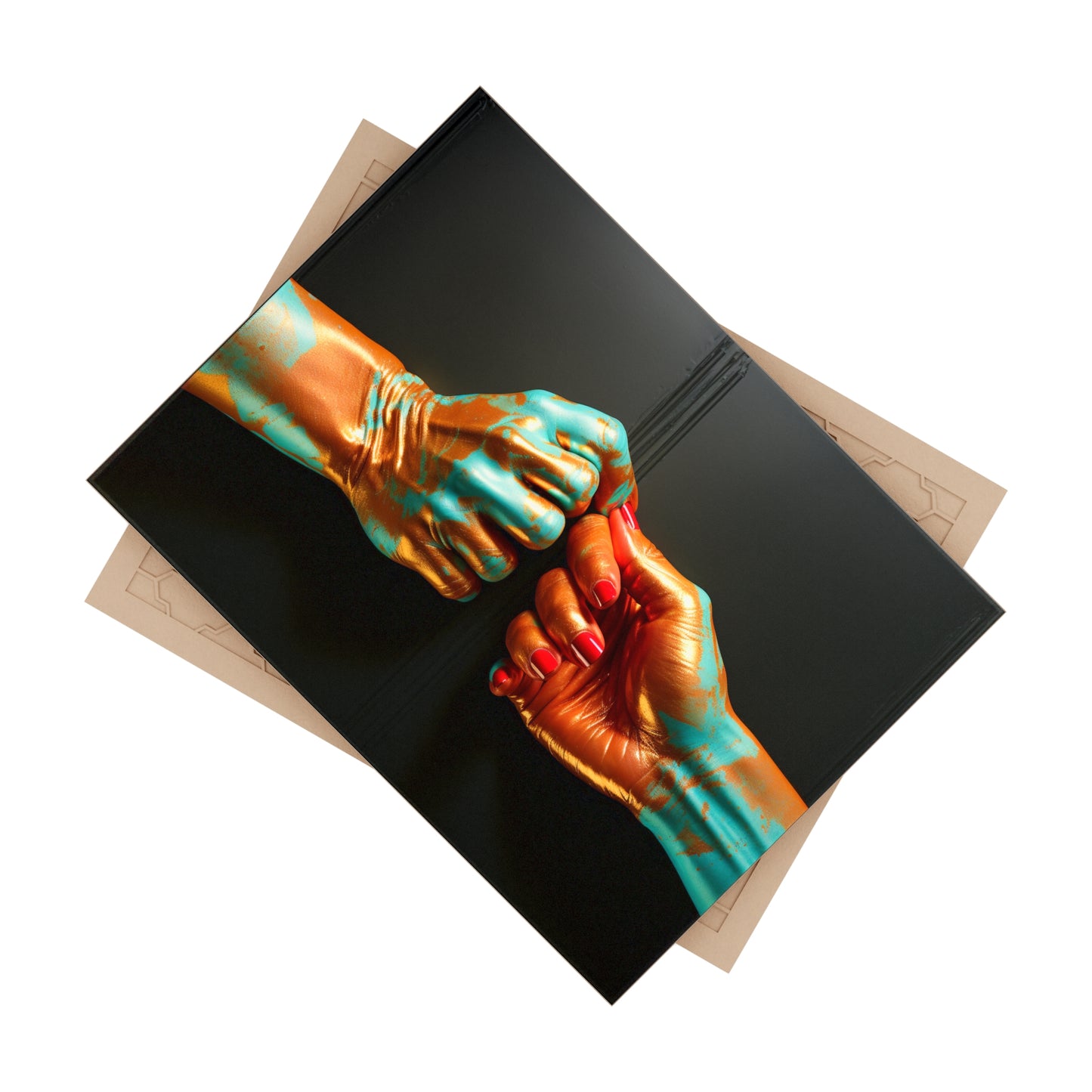 Hands 79, Ceramic Photo Tile