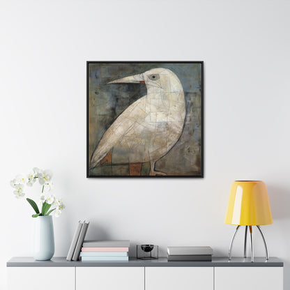 Bird 7, Gallery Canvas Wraps, Square Frame