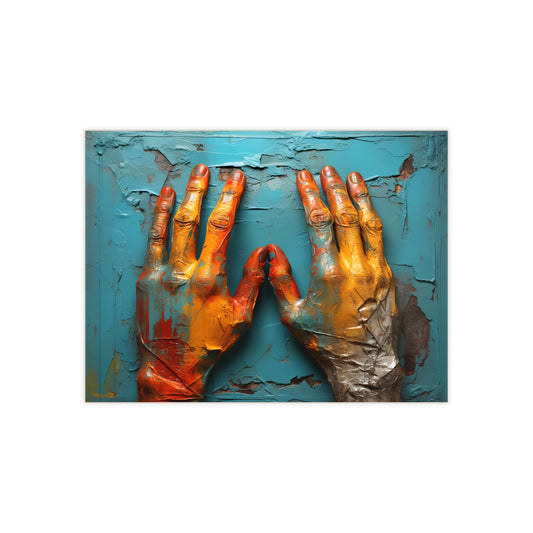 Hands 78, Ceramic Photo Tile