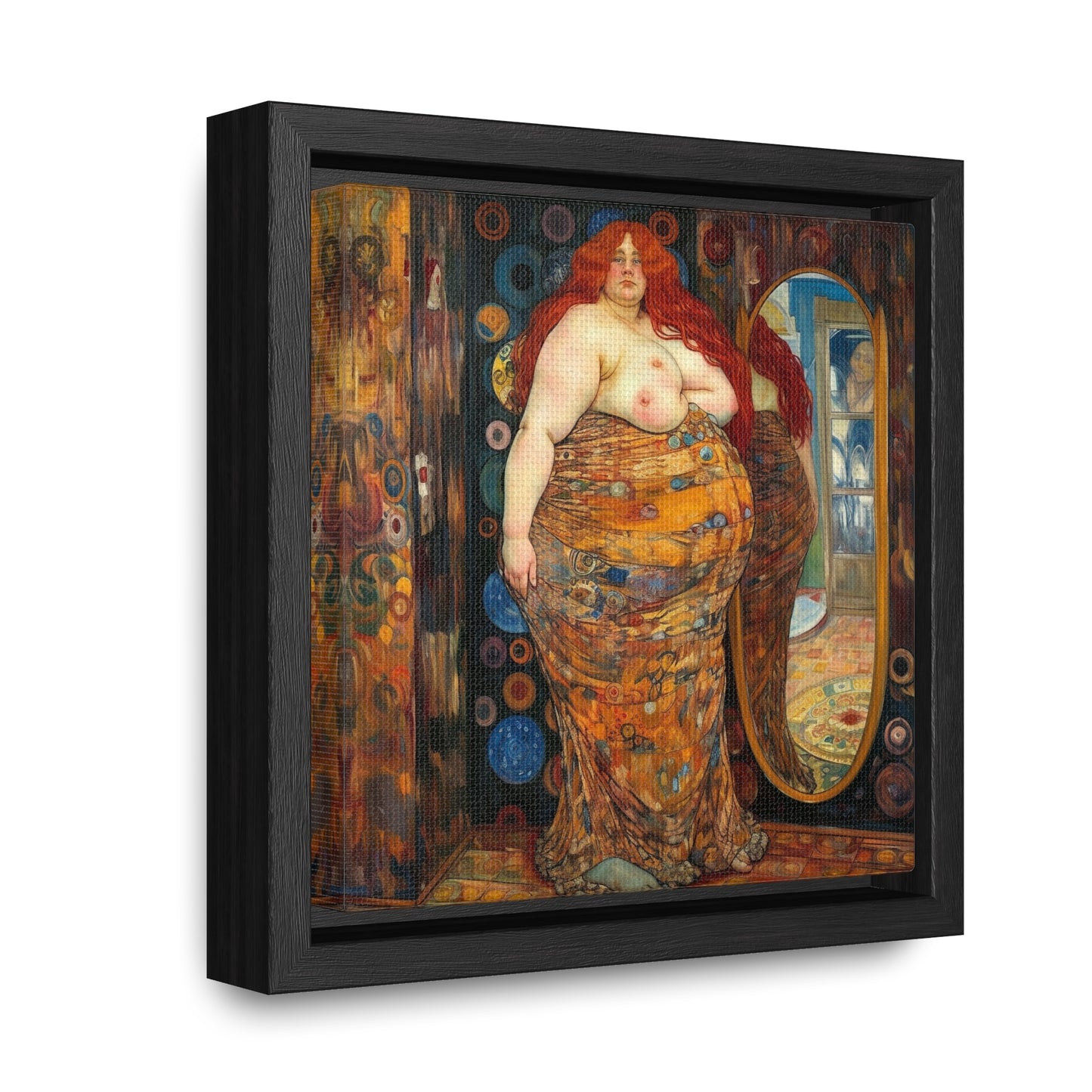 Baroque 8, Valentinii, Gallery Canvas Wraps, Square Frame