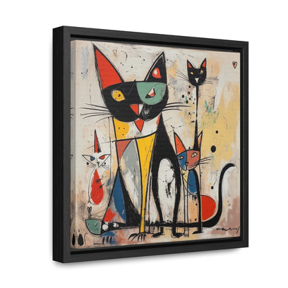 Cat 63, Gallery Canvas Wraps, Square Frame