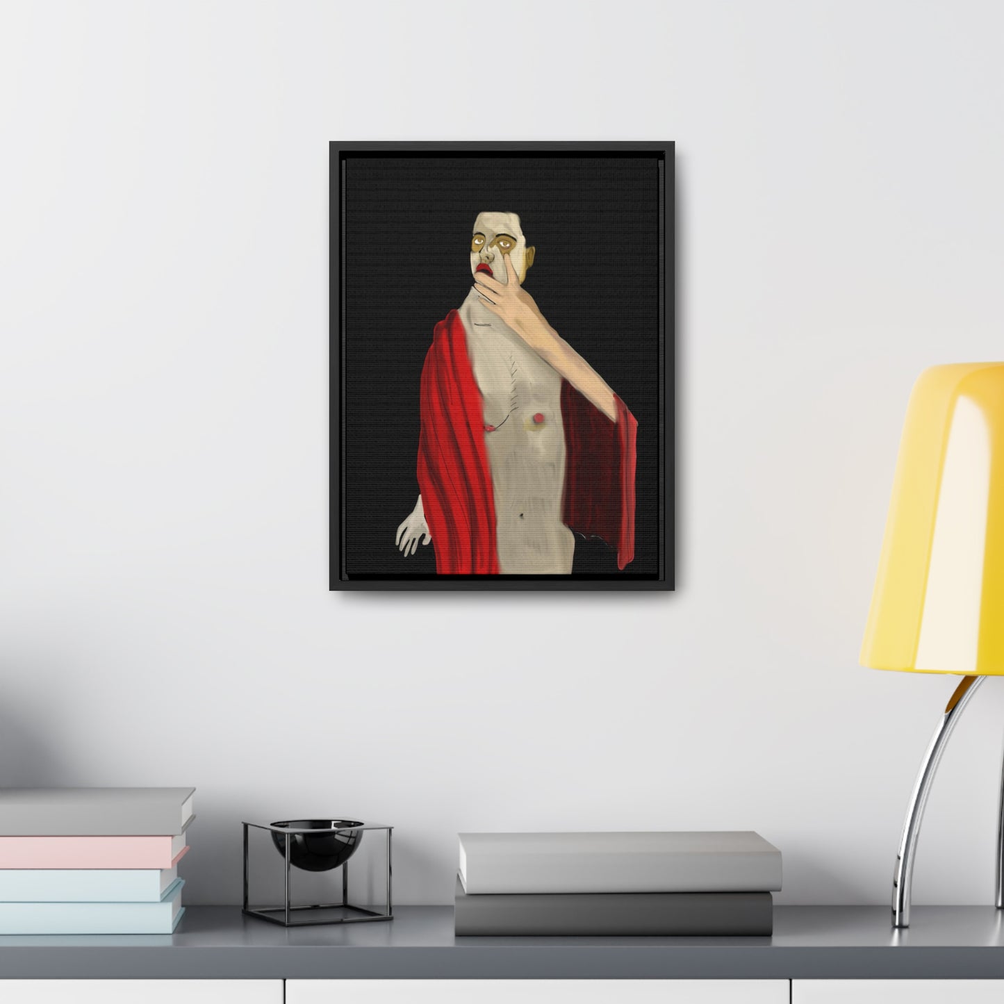 Among Tired Blinks, Original Eduard Pavel, Gallery Canvas Wraps, Vertical Frame