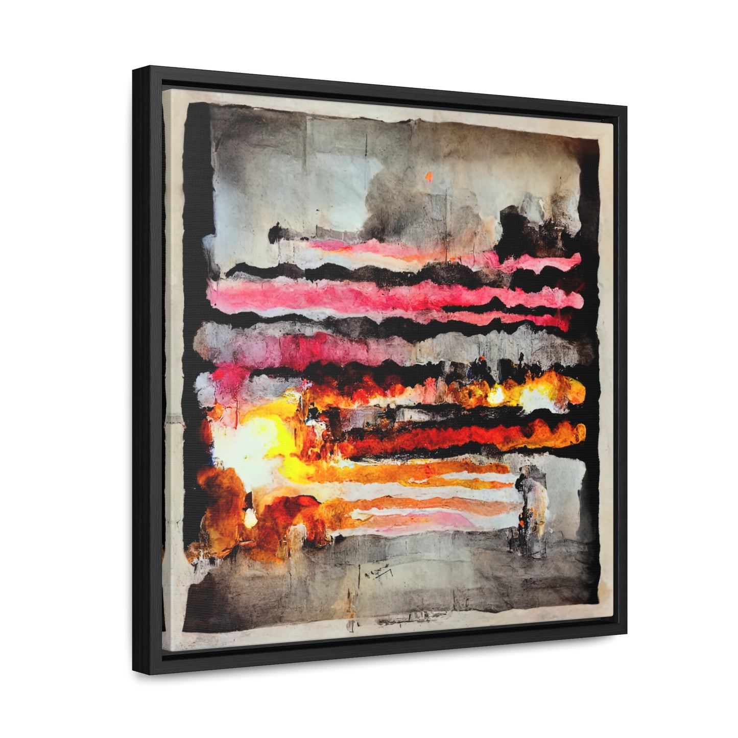Land of the Sun 8, Valentinii, Gallery Canvas Wraps, Square Frame