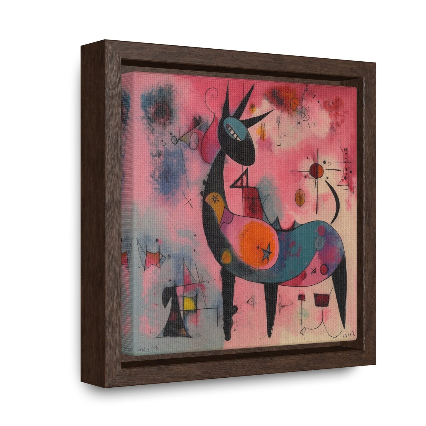 The Dreams of the Child 39, Gallery Canvas Wraps, Square Frame