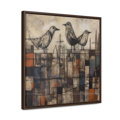 Bird 33, Gallery Canvas Wraps, Square Frame