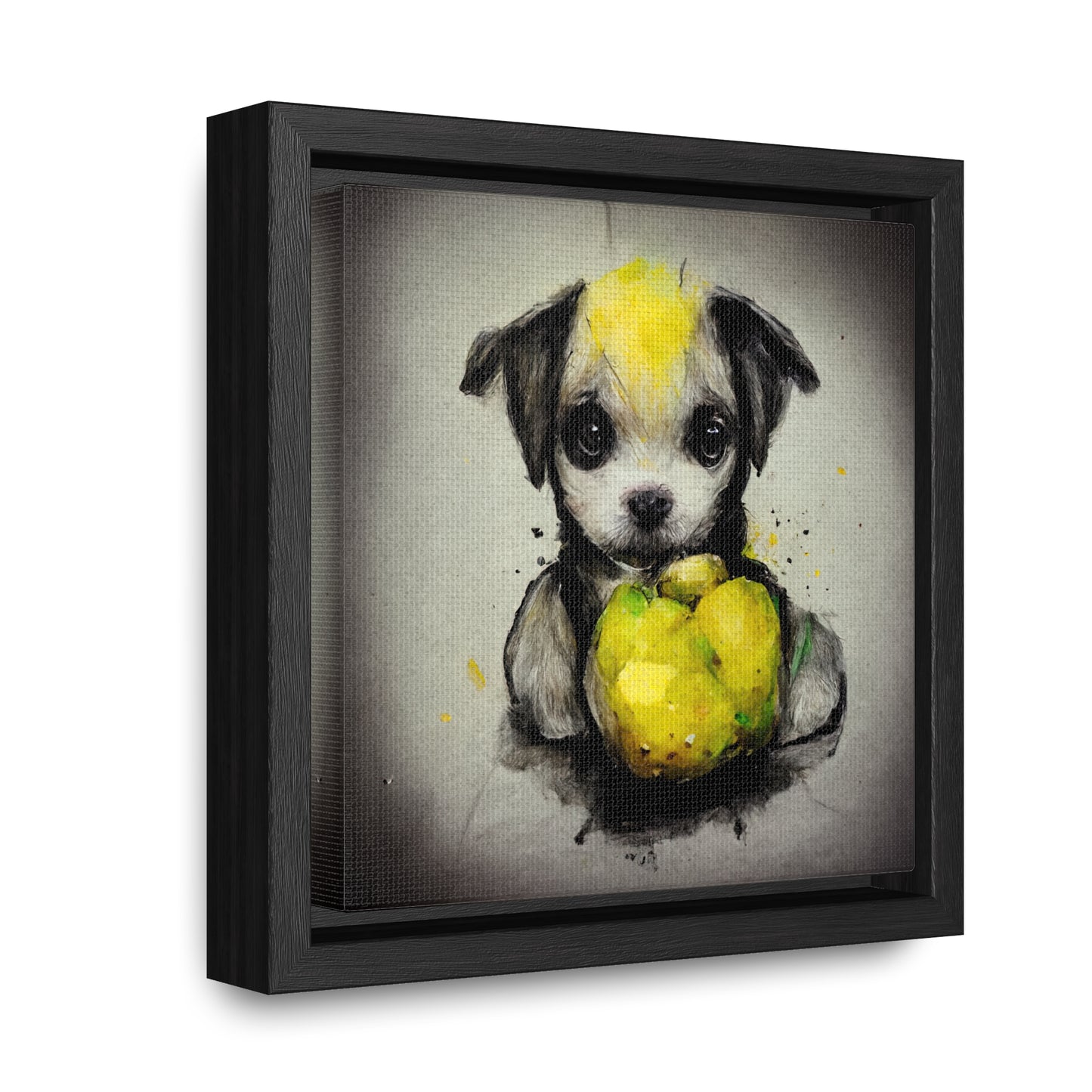 Dogs and Puppies 2, Valentinii, Gallery Canvas Wraps, Square Frame