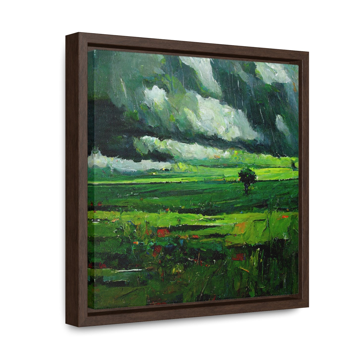 To the Rainy Land 6, Valentinii, Gallery Canvas Wraps, Square Frame