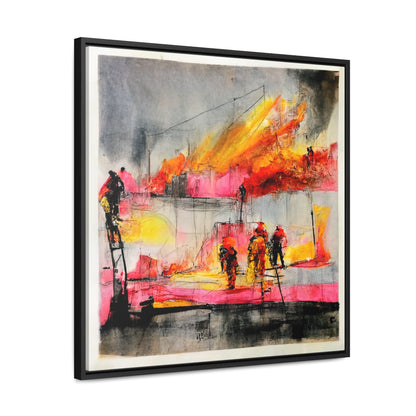 Land of the Sun 5, Valentinii, Gallery Canvas Wraps, Square Frame