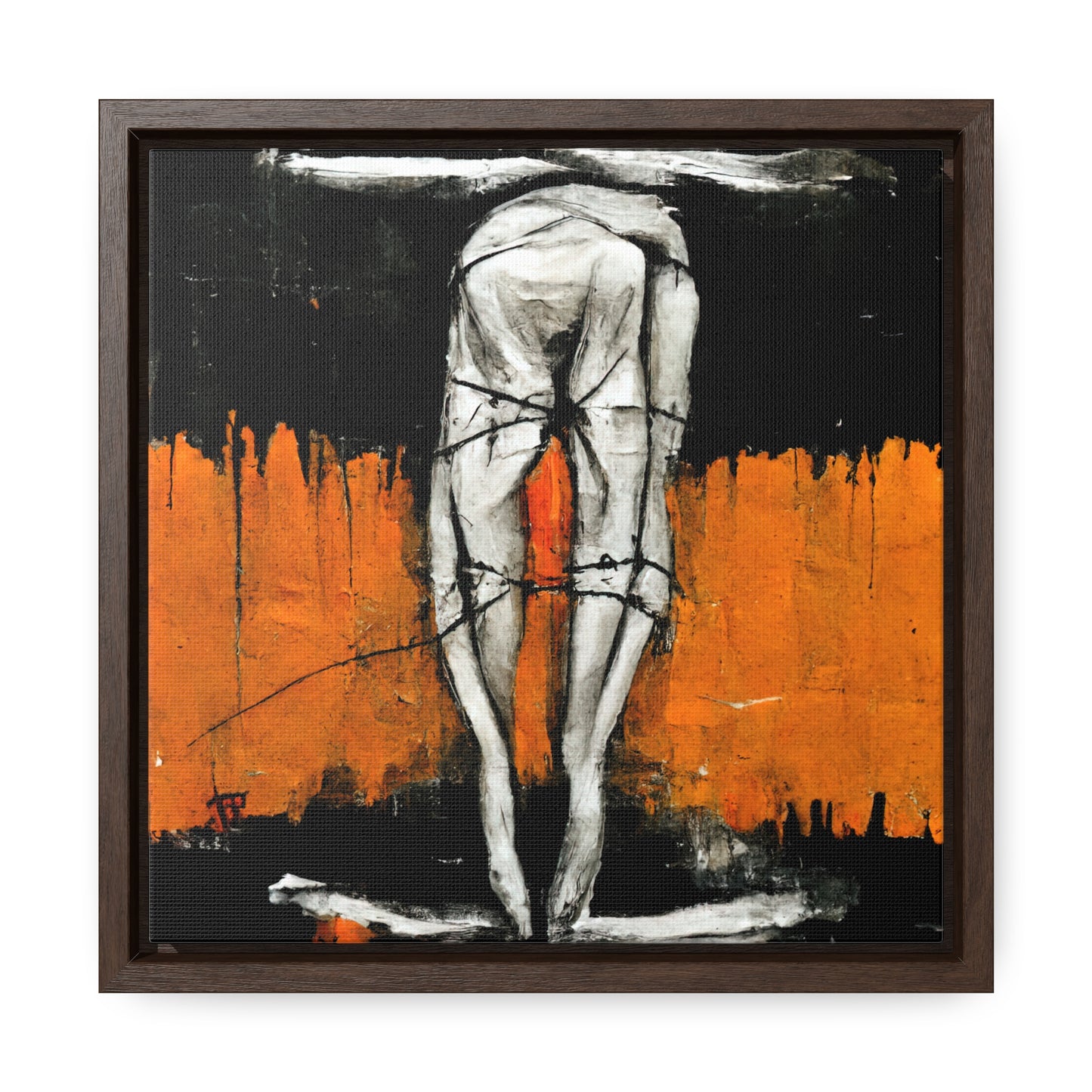 Feet and Drama 3, Valentinii, Gallery Canvas Wraps, Square Frame