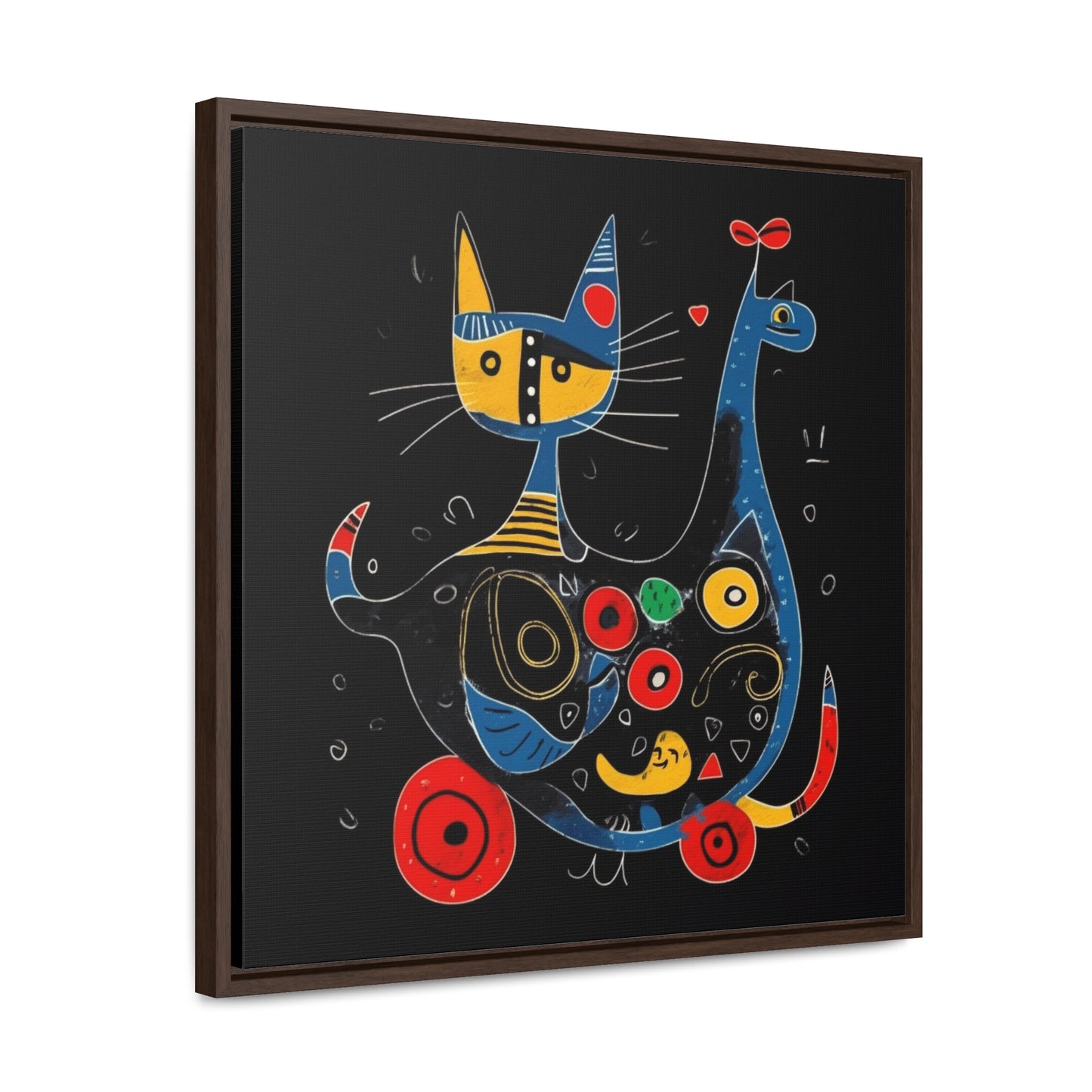 Cat 144, Gallery Canvas Wraps, Square Frame