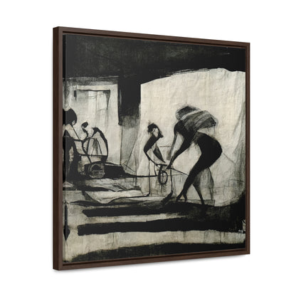 Domestic Memories 47, Valentinii, Gallery Canvas Wraps, Square Frame