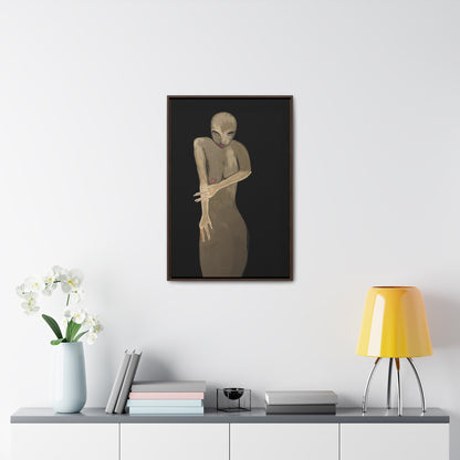 Disease, Original Eduard Pavel, Gallery Canvas Wraps, Vertical Frame