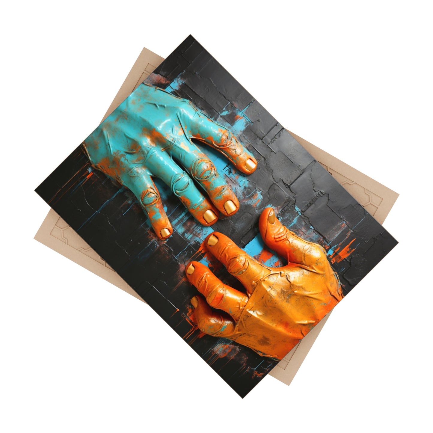 Hands 57, Ceramic Photo Tile