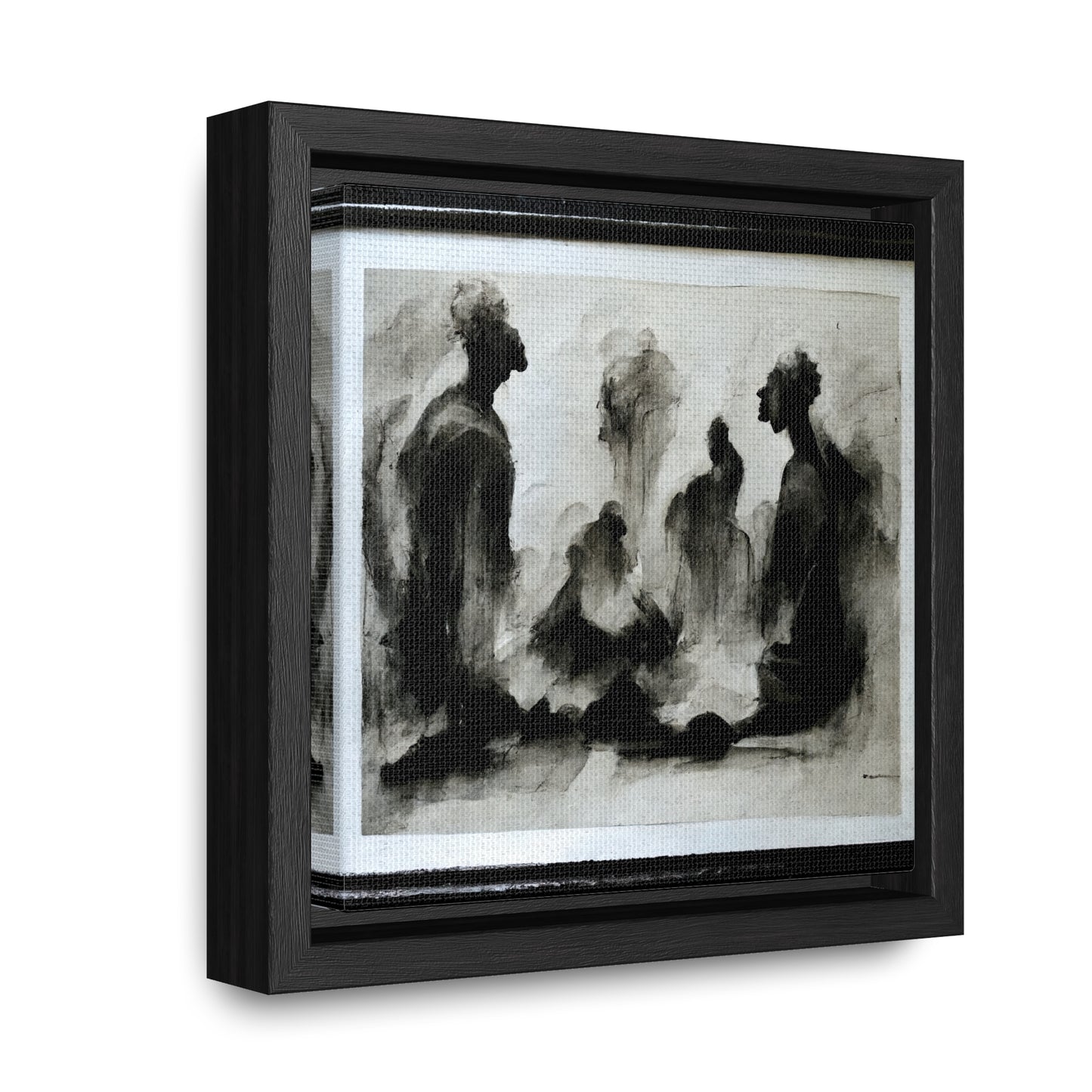 Palaeolithic Prayer 3, Valentinii, Gallery Canvas Wraps, Square Frame