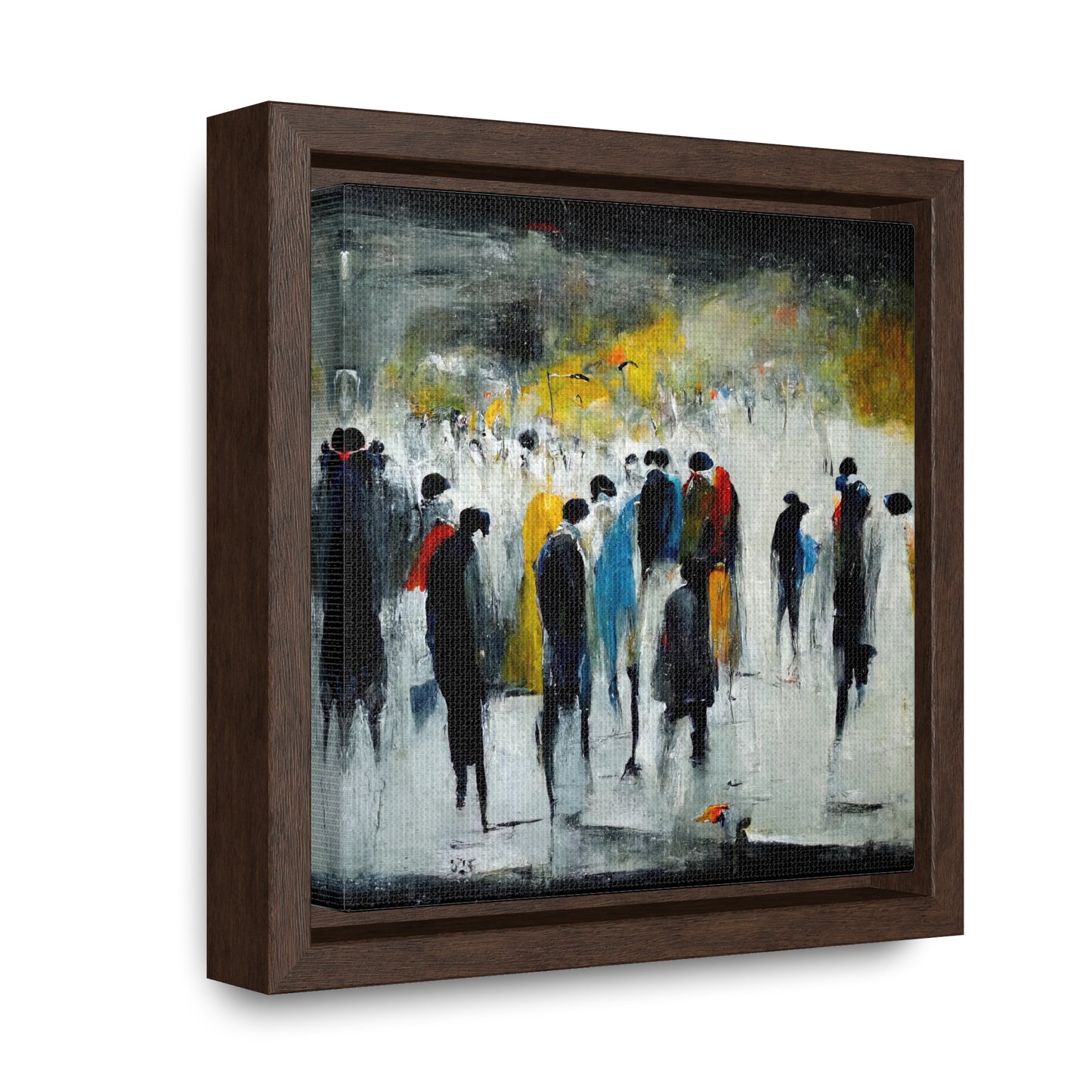 Social Seeds 9, Valentinii, Gallery Canvas Wraps, Square Frame