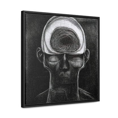 Brain 19, Valentinii, Gallery Canvas Wraps, Square Frame