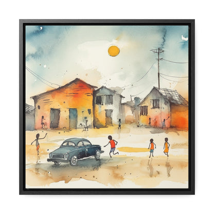 Childhood 13, Valentinii, Gallery Canvas Wraps, Square Frame