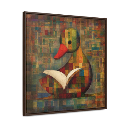 Duck 7, Gallery Canvas Wraps, Square Frame