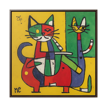 Cat 150, Gallery Canvas Wraps, Square Frame