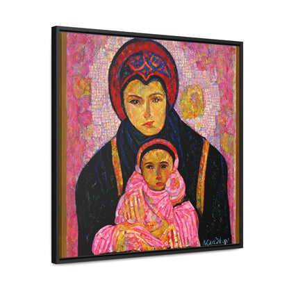 Mary and the Child 13, Valentinii, Gallery Canvas Wraps, Square Frame