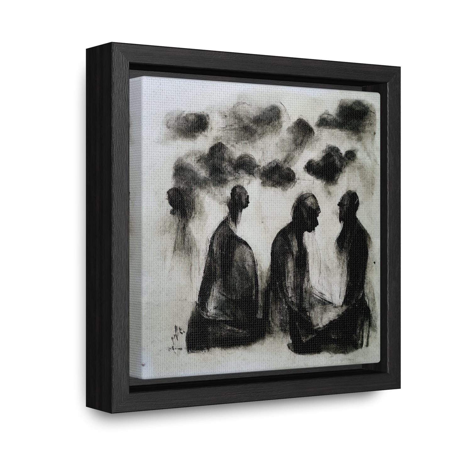 Palaeolithic Prayer 11, Valentinii, Gallery Canvas Wraps, Square Frame