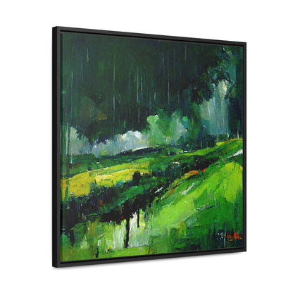 To the Rainy Land 4, Valentinii, Gallery Canvas Wraps, Square Frame