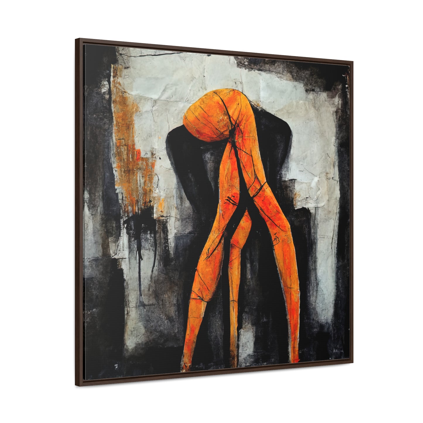 Feet and Drama 7, Valentinii, Gallery Canvas Wraps, Square Frame