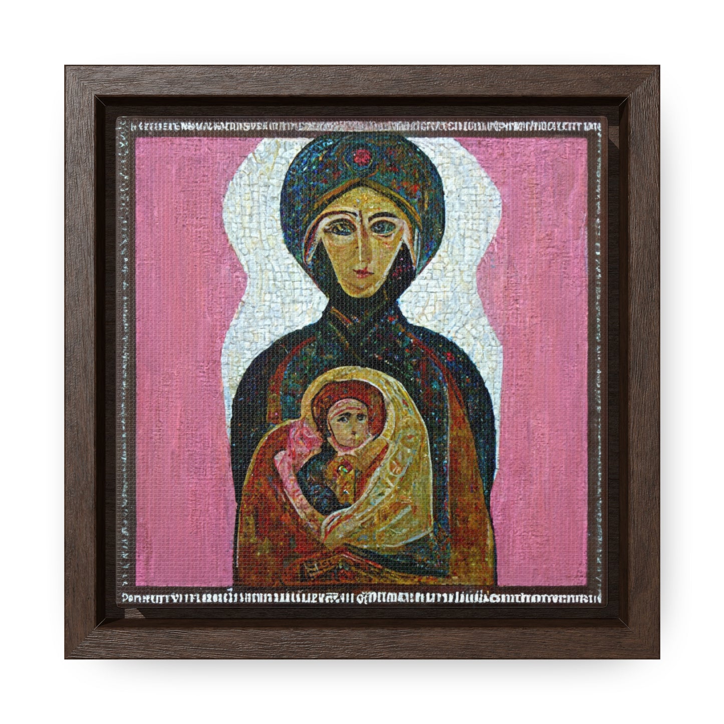 Mary and the Child 21, Valentinii, Gallery Canvas Wraps, Square Frame