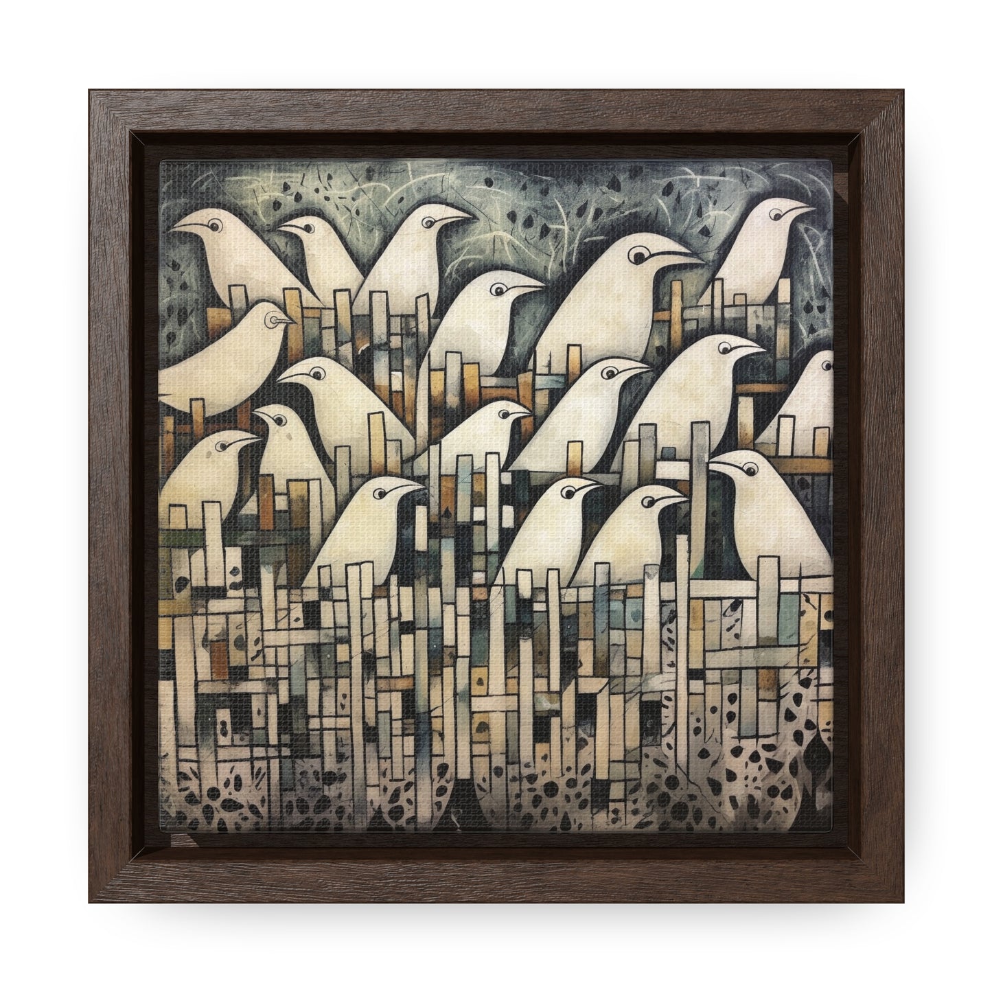 Bird 37, Gallery Canvas Wraps, Square Frame