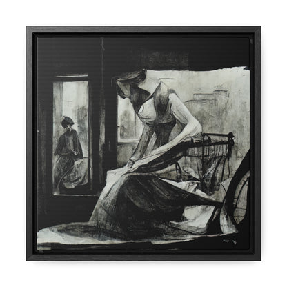 Domestic Memories 45, Valentinii, Gallery Canvas Wraps, Square Frame