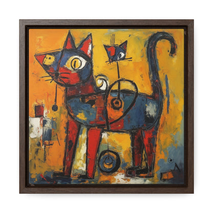 Cat 97, Gallery Canvas Wraps, Square Frame
