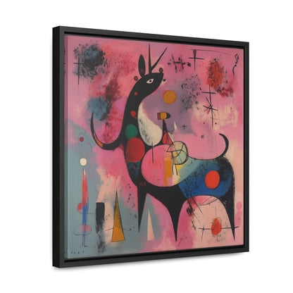 The Dreams of the Child 58, Gallery Canvas Wraps, Square Frame