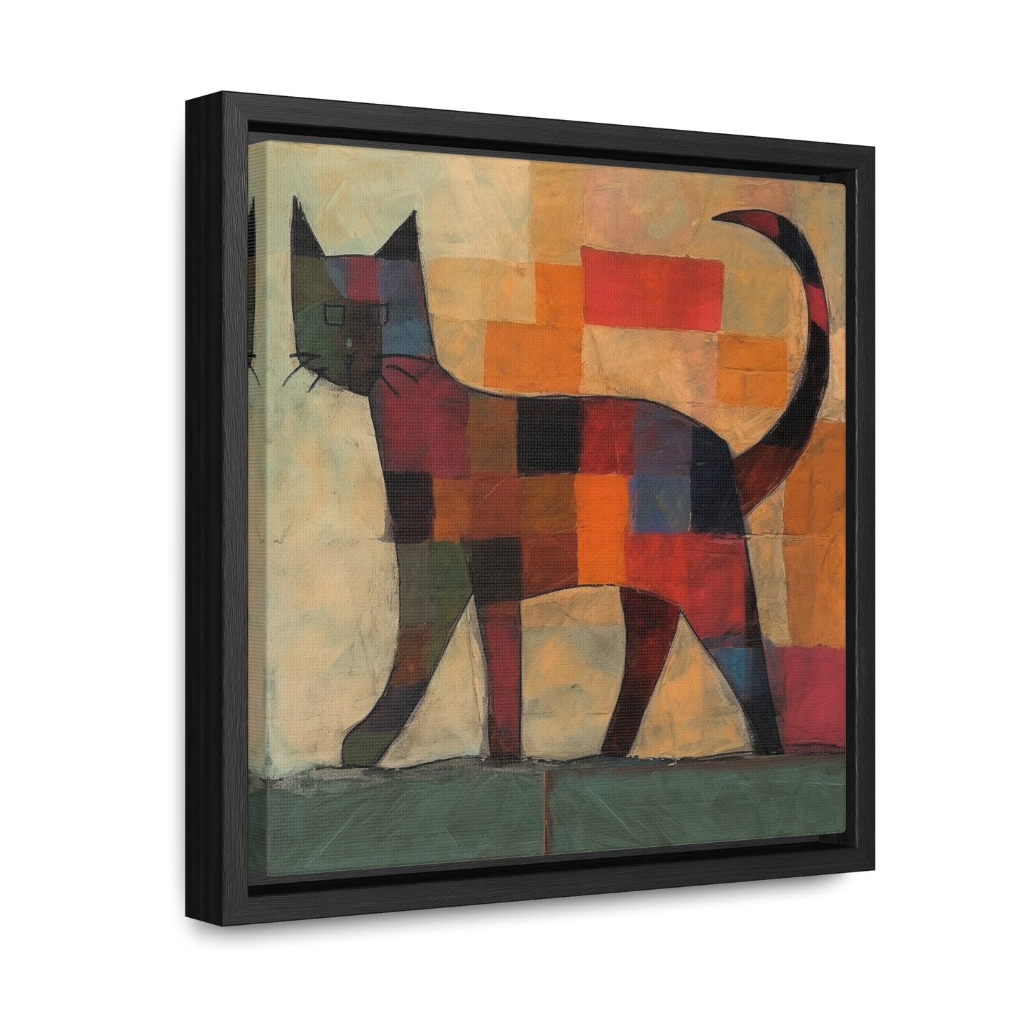 Cat 26, Gallery Canvas Wraps, Square Frame