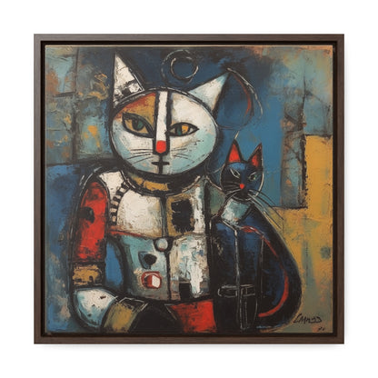 Cat 38, Gallery Canvas Wraps, Square Frame