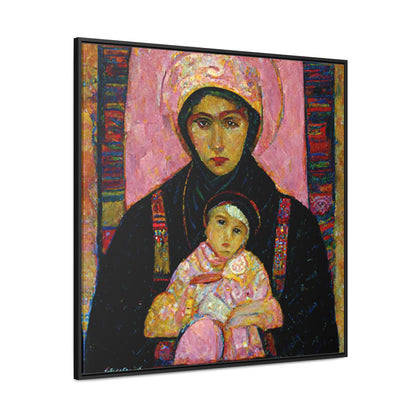 Mary and the Child 6, Valentinii, Gallery Canvas Wraps, Square Frame