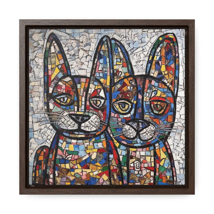 Cat 3, Gallery Canvas Wraps, Square Frame