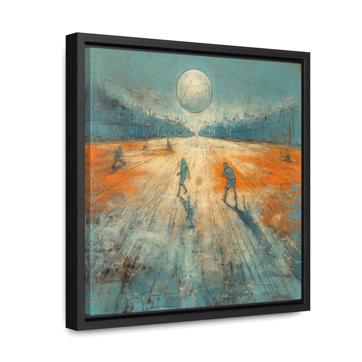 Childhood 16, Gallery Canvas Wraps, Square Frame